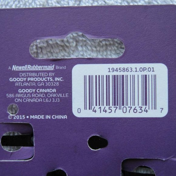 6 Black Goody Stay Put Slide Proof Hair Snap Clips Secure Hold Clips Metal Bonus - Picture 5 of 6